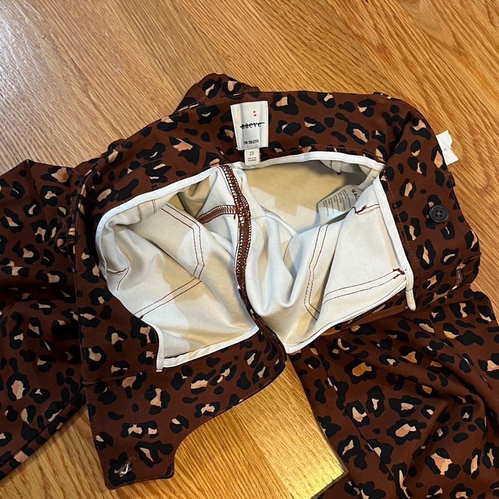 Anthropologie Colette Crop Wide Leg Ponte Pants Size 23 NWT - Picture 11 of 14